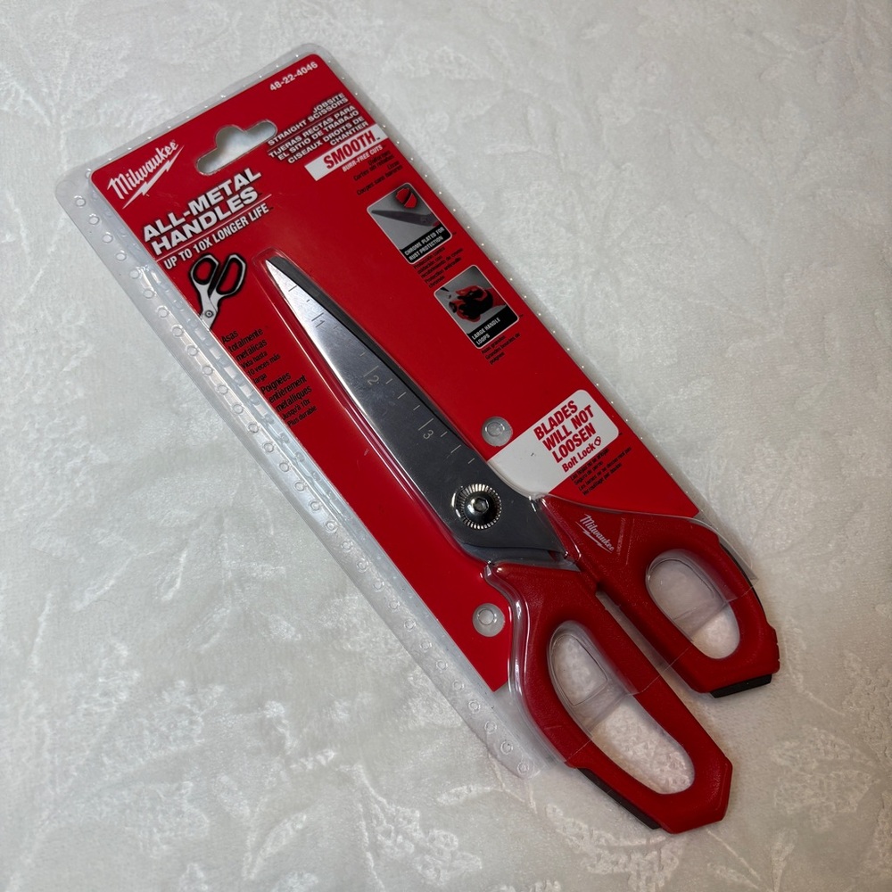 Milwaukee Jobsite Straight Scissors